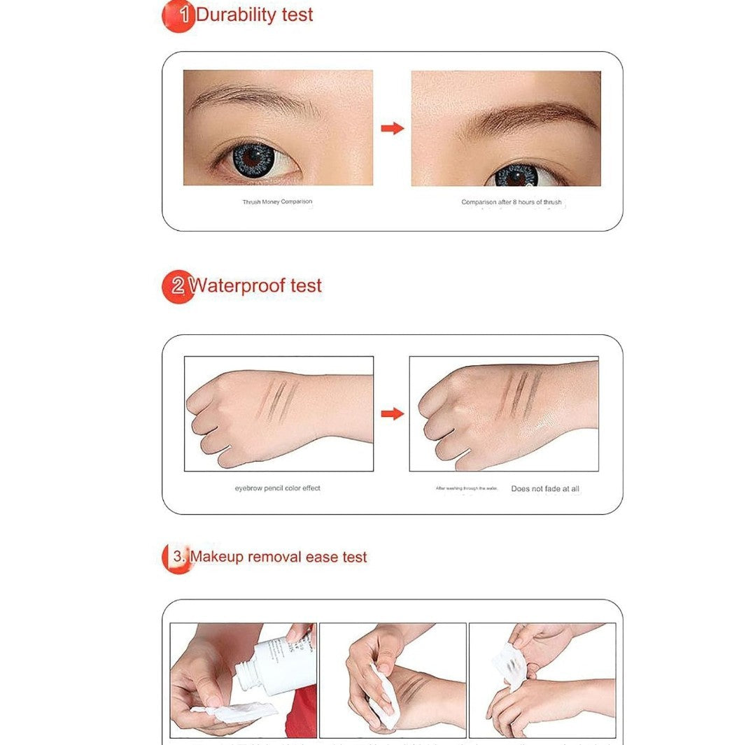 ✒️ Micro Eyebrow Pencil – Waterproof Precision