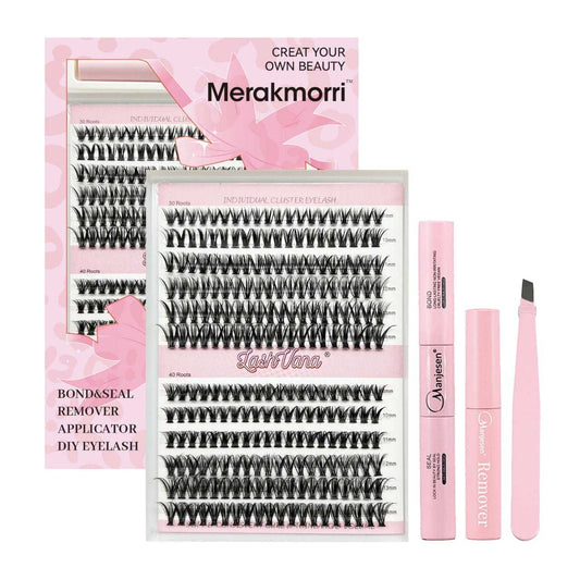 ✨ Eyelash Cluster Kit – DIY Natural & Glam Lashes